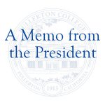 A Memo from the President
