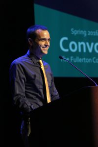 Robert Alan Brantley spoke at the 2016 Spring Convocation.