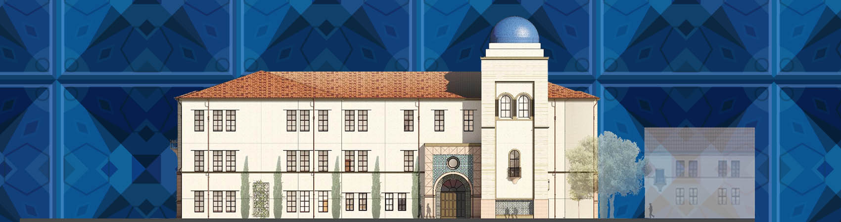 Rendering of the Instructional Building