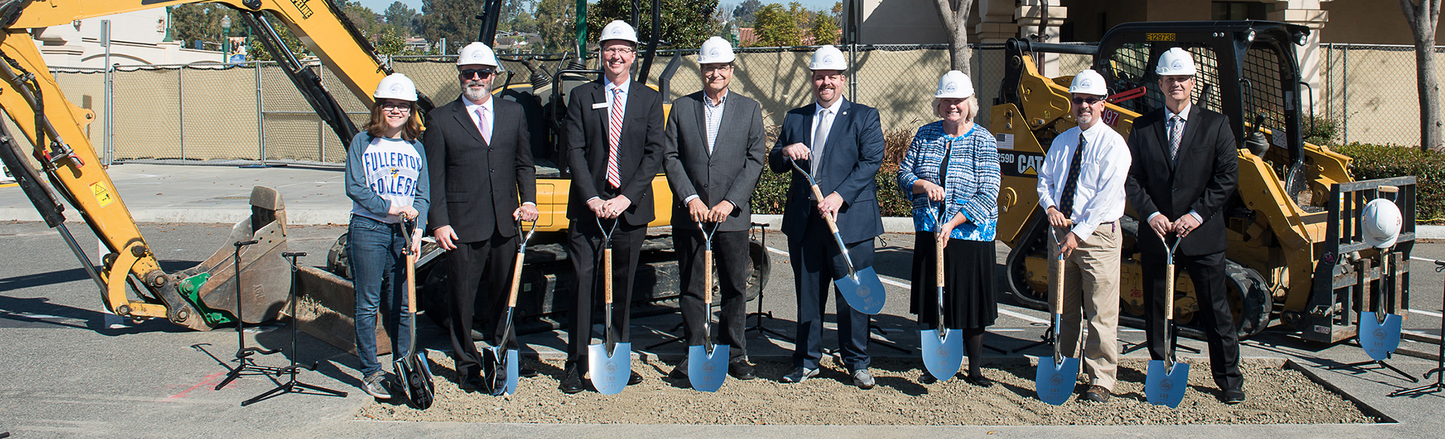 Fullerton College groundbreaking ceremony